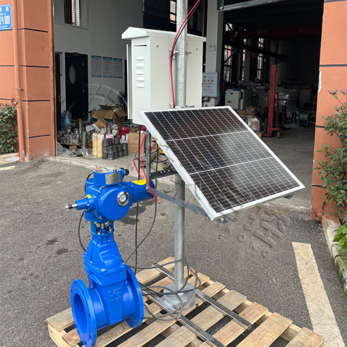 江宁皓久 Z945X-16Q免布线太阳能电动闸阀 农业灌溉 支持远程智能控制